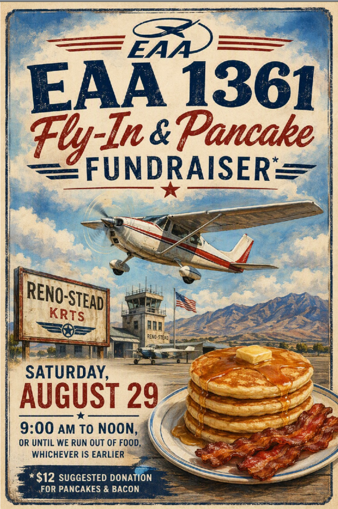 Pancake Breakfast August 29, 2026